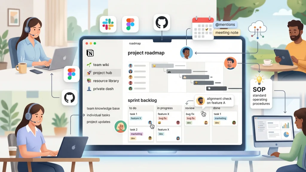 People use Notion in their work